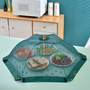 Food Cover <b>Round</b> Foldable Insect Proof Insulation Fresh Keeping Vegetables Fruits <b>Table</b> Use - Product Image 1