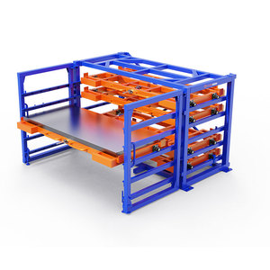 نظام رفوف الصفائح المعدنية ورفوف البالتات للمستودعات - Product Image 1