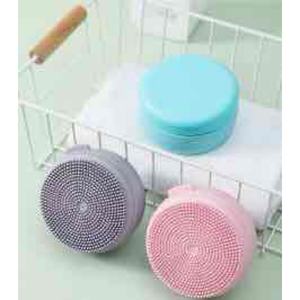 Brosse de bain en silicone de marque Peiyong en gros, modèle 4820, outil exfoliant doux pour le massage dans le bain - Product Image 1