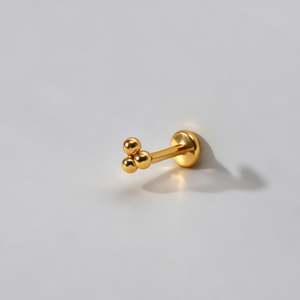 <span class=keywords><strong>Piercing</strong></span> Labret de <span class=keywords><strong>Titanio</strong></span> <span class=keywords><strong>G23</strong></span> ASTM F136 16G con Rosca Interna y Parte Trasera Plana <span class=keywords><strong>para</strong></span> Labio, Tragus, Daith, Hélix, Rook y Cartílago - Product Image 6