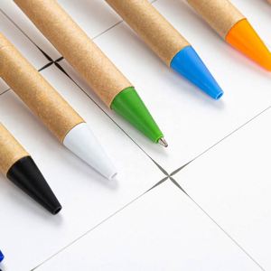 Promotional Logo Custom Recycled Paper Ball <b>Pen</b> Eco-friendly Ballpoint <b>Pen</b> With Cheap Price - Product Image 4