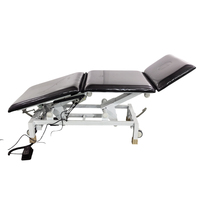 Table de physio de traitement à trois sections pour salle de clinique à vendre Table de thérapie par messages tête jambe réglable