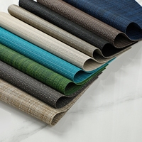 Nappe/Tableau décoratif moderne en PVC en forme d'éventail, non lavable, imperméable et isolant thermique, sous-verre/sous-tasse