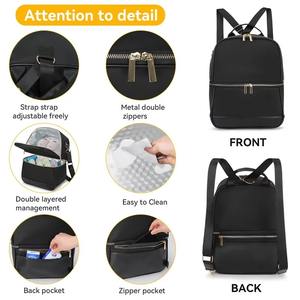 <span class=keywords><strong>Sac</strong></span> de conservation de lait maternel multifonctionnel et portable en nylon, 15L, imperméable, <span class=keywords><strong>isotherme</strong></span>, avec panneau solaire pour bébé - Product Image 3