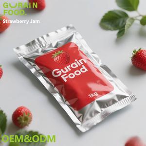 ส่วนผสมชาบับเบิสกิต ODM <span class=keywords><strong>แยม</strong></span>ผลไม้ไอศกรีมขนมสตร<span class=keywords><strong>อเบ</strong></span>อร์รี่1กก. - Product Image 1