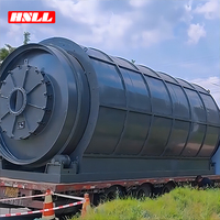 Machine de pyrolyse par lots pour la transformation directe en carburant de déchets de caoutchouc recyclé, de pneus usagés et de film plastique thermique pour serres