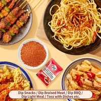 Poudre de trempage épicée Cuihong en gros 3g, poudre de piment du Sichuan Xiangla, arôme intense, assaisonnement sec pour hot pot et barbecue, approvisionnement en vrac