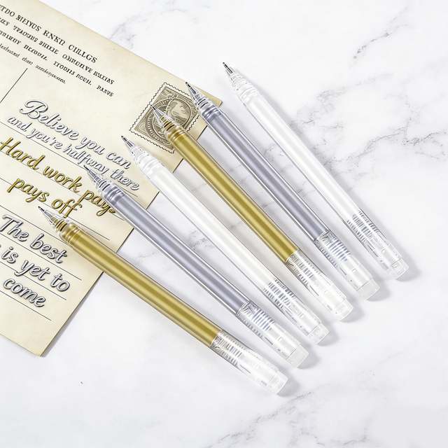 0.6mm Metallic Highlighter Markers | White/Silver/Gold, Waterproof & Fade-Resistant, Art Painting, Sketching & Highlighting