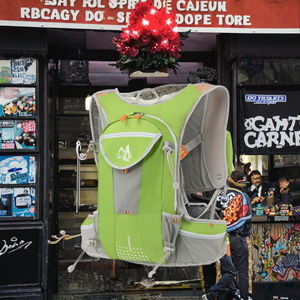 Sac à dos léger et tendance pour garçons, idéal pour le marathon en extérieur, la randonnée, l'alpinisme et les voyages, avec doublure en polyester imperméable, capacité 2L, fermeture éclair à loquet - Product Image 3