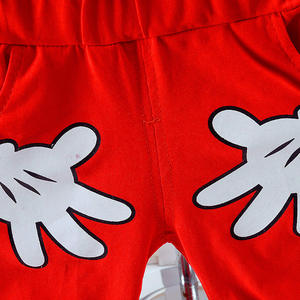 Venta al por Mayor de Conjuntos de Ropa para Niños, Estilo Nuevo, Camisa Divertida y Pantalones con Patrón Tejido - Product Image 5