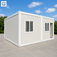 Conteneur de bureau à domicile détachable de 40 pieds, maison modulaire préfabriquée à ossature en acier, pour habitation, travail, usage résidentiel et commercial