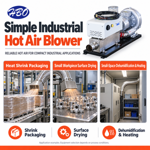 Souffleur <span class=keywords><strong>d</strong></span>'air chaud industriel de base avec <span class=keywords><strong>chauffage</strong></span> électrique de 3 à 30 kW pour séchage auxiliaire, fourniture pour projets <span class=keywords><strong>d</strong></span>'usine OEM - Product Image 2