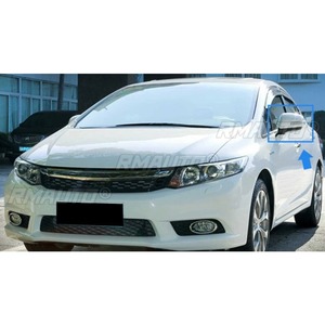 Coques de protection pour rétroviseurs latéraux de voiture, capuchons de rétroviseurs pour Honda Civic 2012-2015 9ème génération, kit carrosserie, accessoires auto - Product Image 3