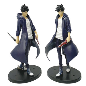 18CM Sung <span class=keywords><strong>Jin</strong></span> <span class=keywords><strong>Woo</strong></span> Anime Statue Collection Action Figure Bataille Pose PVC Modèle Jouets - Product Image 5