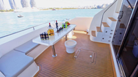 Aventure et élégance : yacht de luxe de 75 pieds pour croisières en groupe privé avec certification CE