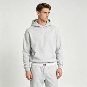 Wholesale men's <b>sets</b> Tracksuit Sweat Suit Men Jogger <b>Set</b> Vintage Full Zip Hoodies Acid Wash Heavyweight Eco-Friendly 460g - Product Image 4