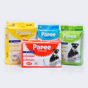 OEM özel Logo tek kullanımlık süper adsorban ve su geçirmez evcil hayvan eğitim matı ev Pet paspaslar ped - Product Image 1