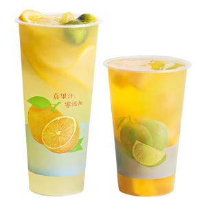 Custom Label PP PET <b>Plastic</b> <b>Cup</b> Print <b>Plastic</b> <b>Cups</b> Disposable <b>Plastic</b> Ice Cream Boba Milk Tea Juice <b>Cup</b> Take Away - Product Image 4