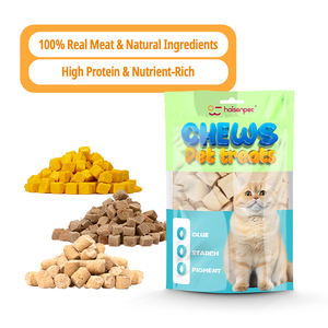 Alimento Seco para Gatos, Crujiente, Totalmente Natural, Liofilizado, Hipoalergénico, 300g, Snacks para Perros, Golosinas para Gatos con Alto Contenido de Proteínas y Huevo, Venta al Por Mayor de Fábrica - Product Image 1