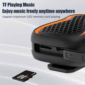 Portable Wearable BT <b>Speaker</b> IPX5 Waterproof Clip-on Wireless Audio for Running Cycling Hiking Outdoor Sports - Product Image 3