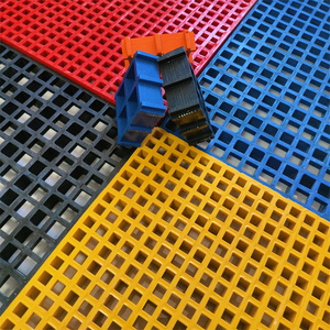 Grillage en FRP de Chine en gros, couleurs personnalisées disponibles, léger, haute résistance, service de découpe, utilisation en extérieur - Product Image 3