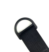 Nouvelle ceinture en sangle POM avec anneau en D, 1,5 pouce (38 mm), en plastique, de luxe, vintage, classique, robuste