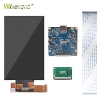 Écran LCD 4K 5,5 pouces avec remplacement d'écran, carte de contrôle de projecteur 55 LCD, module TFT, écran LCD monochrome personnalisé