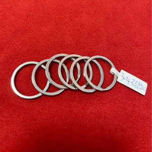 Anillos para Llaves de Acero Inoxidable 304, Circulares y Planos, Accesorios Duraderos para Llaveros - Product Image 4