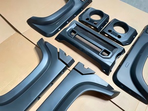 Kit de Carrocerí<span class=keywords><strong>a</strong></span> Ancha para Land Rover <span class=keywords><strong>Defender</strong></span> 90110, Guardabarros Delanteros y Traseros, Cubierta de Rejilla Externa, Escape de Cubo de Rueda - Product Image 3