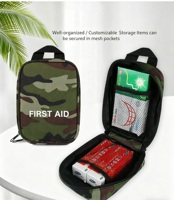 Petite trousse de premiers soins avec poignée, trousse médicale imperméable en Oxford pour les voyages, le camping, la randonnée, la maison, la vente en gros, la survie en plein air