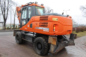 Excavadora de orugas Doosan Dh 140W-7 usada, pequeña, excavadora de 14 toneladas, Dh140W, equipo original de Corea del DH140W-7 - Product Image 3