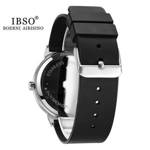 Orologio al Quarzo Unisex di Lusso Sportivo Elegante con Movimento <span class=keywords><strong>SEIKO</strong></span> Cinturino in Silicone Quadrante 40mm Resistente all'Acqua 3BAR - Product Image 4