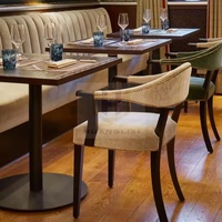 Sofa de loisirs de restaurant de style rétro vente en gros de meubles design de bar et de restaurant