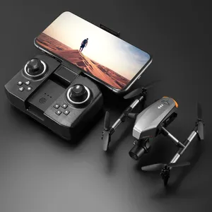 New shape XD1 Radio Control 4 Channel 6-axis Dual 4K HD Cameras Optical Flow Mini Alloy Aerial Photography Gyroscope Drone