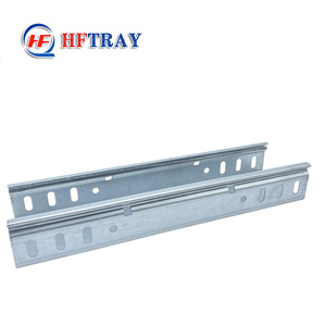 Bandeja para Cables de Acero HFTRAY de 100 mm de Altura, Sólida, Pre-Galvanizada para Instalación de Cables - Product Image 2