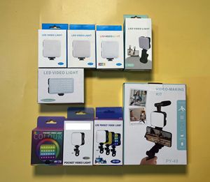 Giá rẻ điện thoại di động ánh sáng xách tay LED ánh sáng với độ bền cao Clip 3 mức độ sáng video ghi âm ánh sáng cho Selfies - Product Image 2