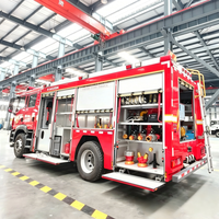 Camion de pompiers à mousse haute performance 4x2/6x4, camion de lutte contre l'incendie à eau et mousse, fabricant chinois de véhicules de pompiers