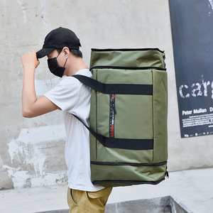 Custom Logo Waterproof Polyester Casual <b>String</b> Anti-Theft Luggage Bag Folding Portable Travel Bag Moving Packaging Clothes - Product Image 5