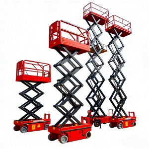 स्व-चालित मोबाइल कैंची लिफ्ट लिफ्ट 4 मीटर 6 मीटर 8 मीटर 10 मीटर 12 मीटर 14 मीटर की ऊंचाई पर उपलब्ध लीड एसिड बैटरी के साथ - Product Image 1