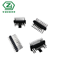 YZCONN profesional disesuaikan terbuka cetakan berbentuk khusus pria Pin Header bagian Auto ke papan dan Mezzanine konektor