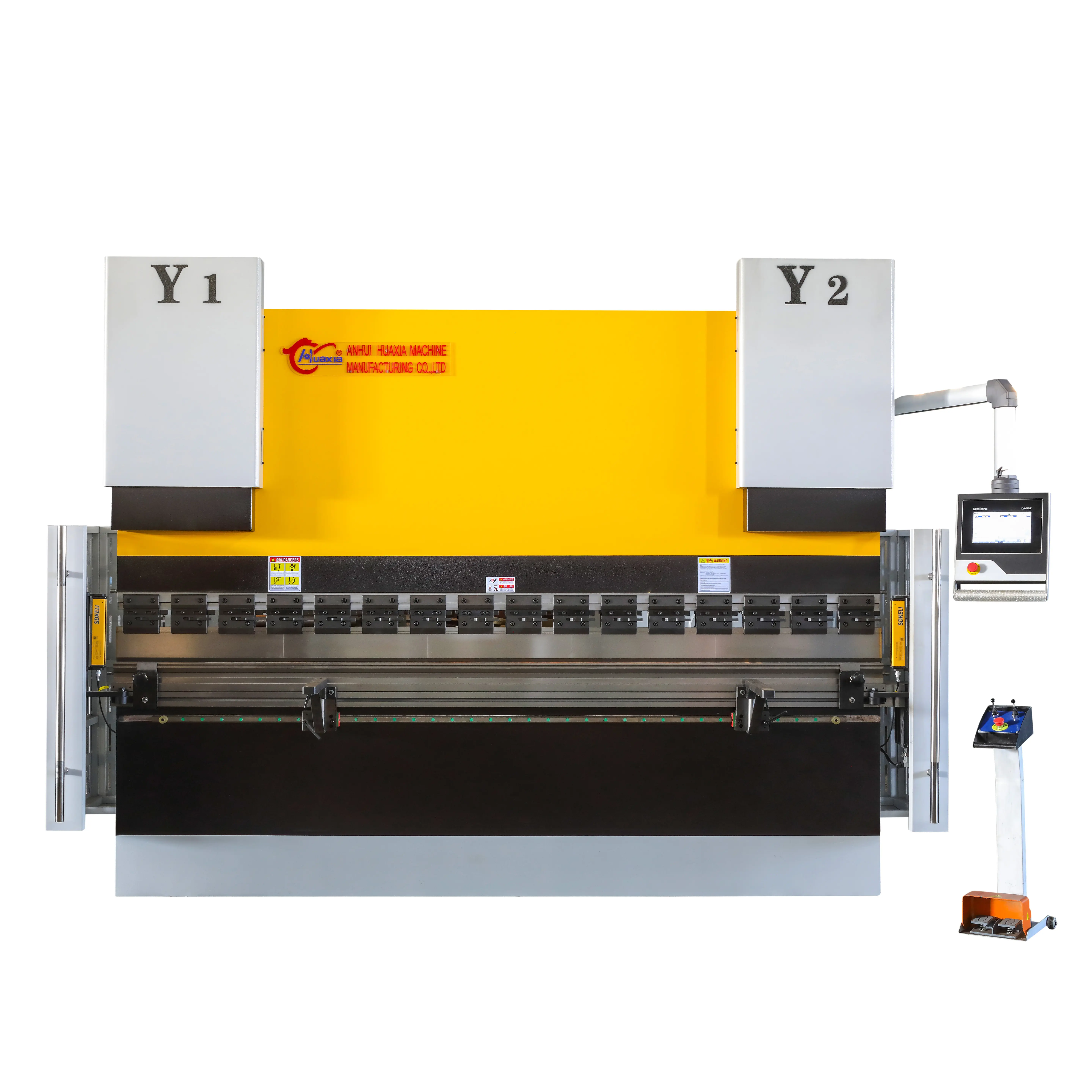 HUAXIA Sheet bend machine manufacturer WD67K 200T3200mm with DA53T