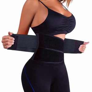 Sangle réglable en néoprène pour femmes améliorant la sueur entraînement Abdomen exercice Compression serré mince taille-taille soutien du dos - Product Image 3