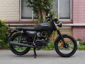 <span class=keywords><strong>Moto</strong></span> à l'<span class=keywords><strong>ancienne</strong></span> à démarrage électrique et manuel, monocylindre, 4 temps, refroidie par air, moteur 200cc - Product Image 6