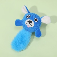 Jouet pour chien en peluche écologique, durable, avec papier froissé et sonore, pour l'auto-entretenissement, le soulagement de l'ennui et l'entraînement canin