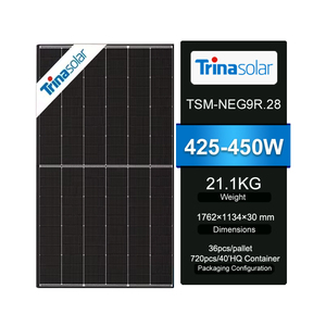 Prix des panneaux solaires 700 Watt Photovoltaïque 695W Module PV 700W Panneaux solaires bifaciaux Entrepôt UE TSM-NEG21C.20 Panneau solaire Trina - Product Image 2