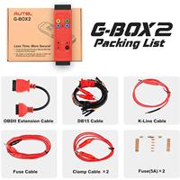 Adaptador MaxiIM GBOX3 G-BOX3 con 1 Año de Garantía, Lector de Códigos, Herramienta de Diagnóstico, 12V OBD, Lectura/Escritura de ECU del Motor