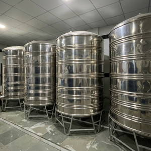 Réservoirs de stockage d'eau en acier inoxydable, cuve sous pression de qualité industrielle pour les systèmes de traitement de l'eau - Product Image 1