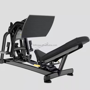 Presse à jambes linéaire professionnelle à charge libre 45 degrés, robuste, avec fonctions de sécurité pour l'entraînement musculaire en salle de sport - Product Image 1