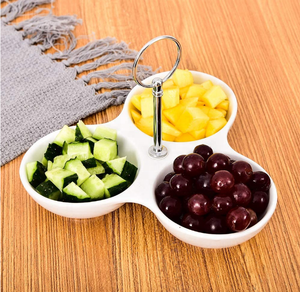 Piatto ovale in porcellana stampato piatti da portata in ceramica monouso <span class=keywords><strong>antipasto</strong></span> e piatti a Buffet per uso domestico e ristorante - Product Image 6