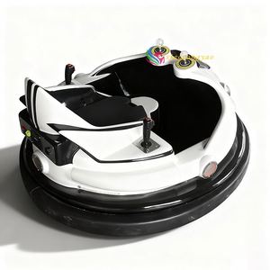 Équipement de parc d'attractions intérieur pour enfants : Voiture tamponneuse OVNI à batterie, Machine de jeu à bascule à monnayeur en métal - Product Image 5